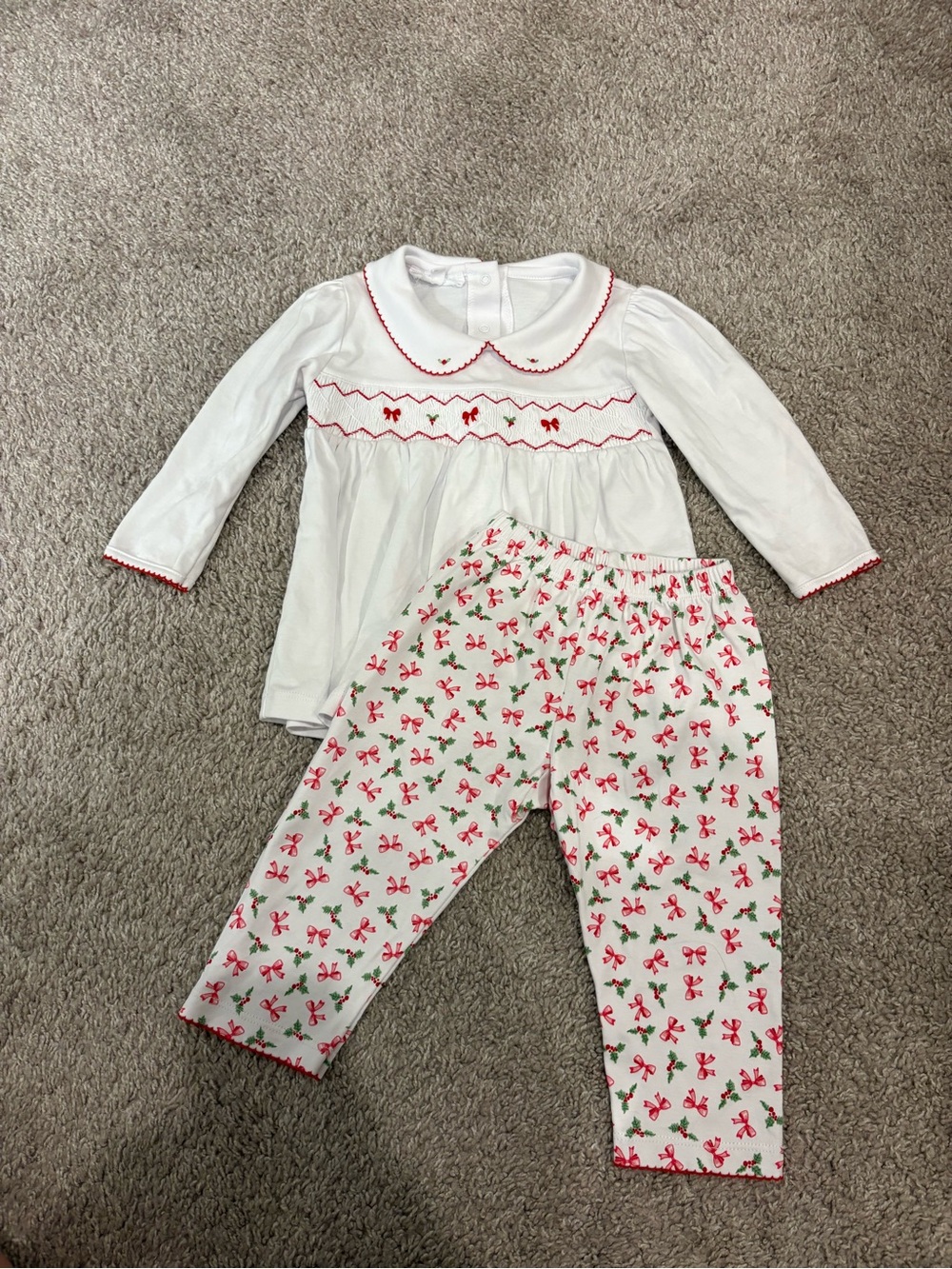 Magnolia Baby Christmas Outfit